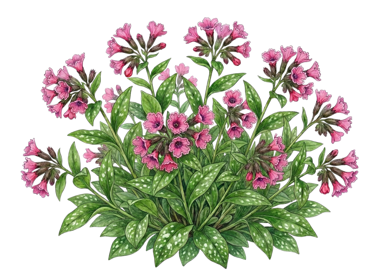 Медуница гибридная 